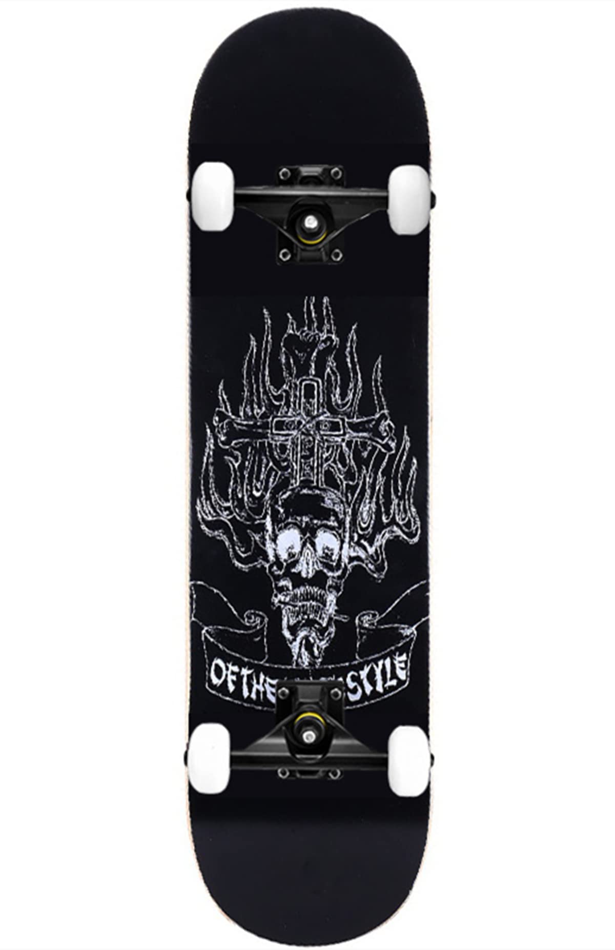 Amazon | スケートボード標準スケートボード79 x 20 cmコンプリート